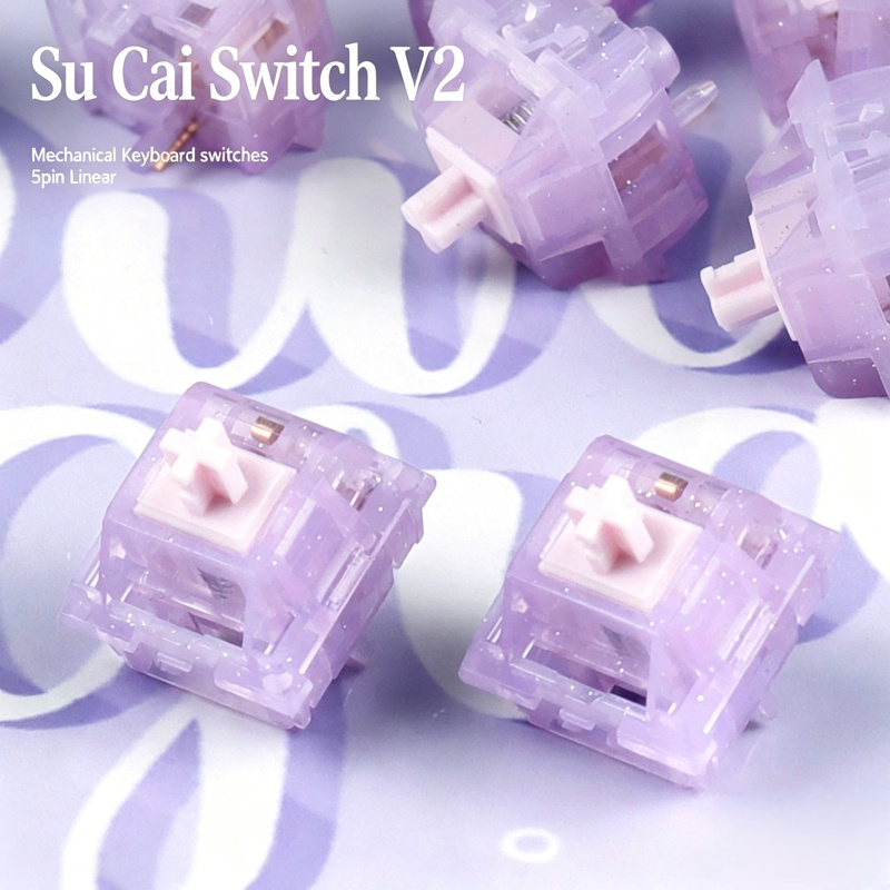 SU Color V2 Switches Linear Sw – обзор и цена Gaming Keyboard Thocky