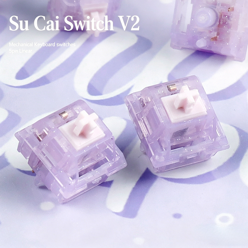 SU Color V2 Switches Linear Sw – обзор и цена Gaming Keyboard Thocky