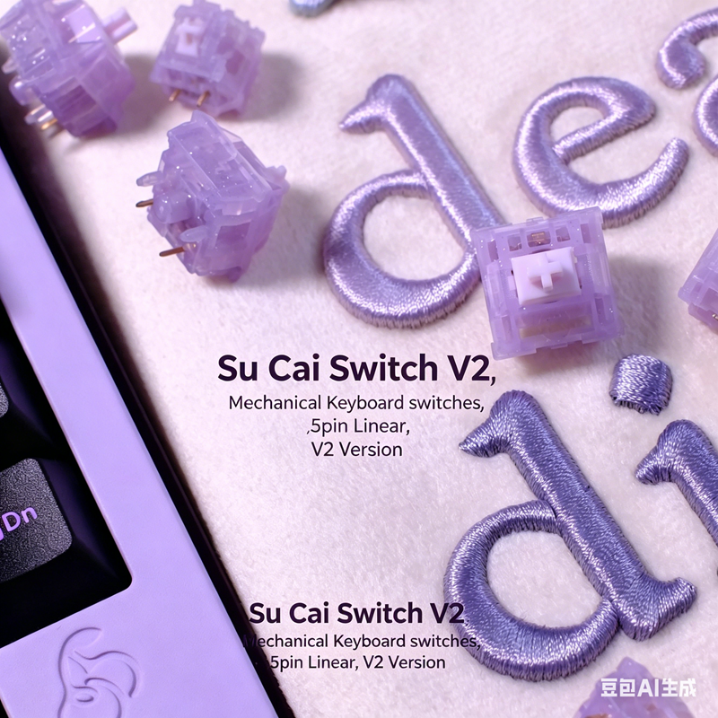SU Color V2 Switches Linear Sw – обзор и цена Gaming Keyboard Thocky
