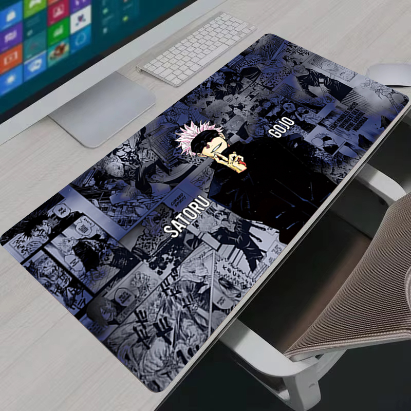 Mouse Pad Cool Anime Jujutsu K – обзор и цена Gaming Keyboard Easy To Clean