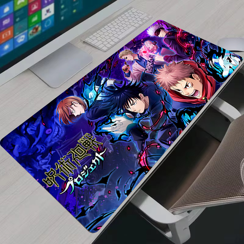 Mouse Pad Cool Anime Jujutsu K – обзор и цена Gaming Keyboard Easy To Clean
