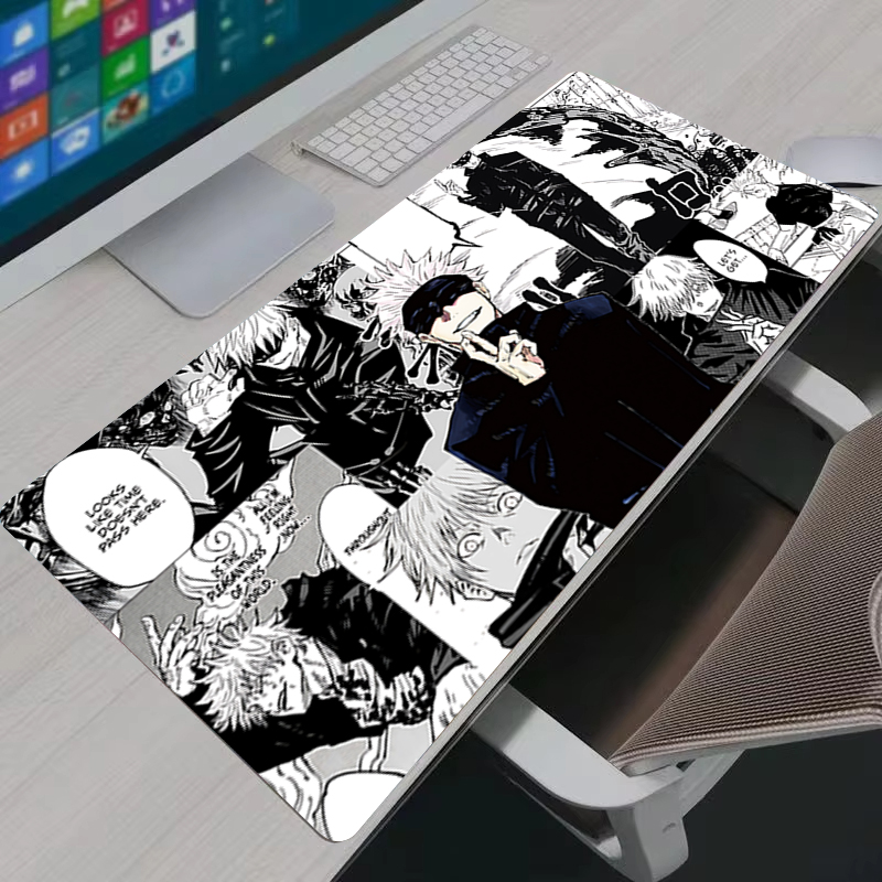 Mouse Pad Cool Anime Jujutsu K – обзор и цена Gaming Keyboard Easy To Clean