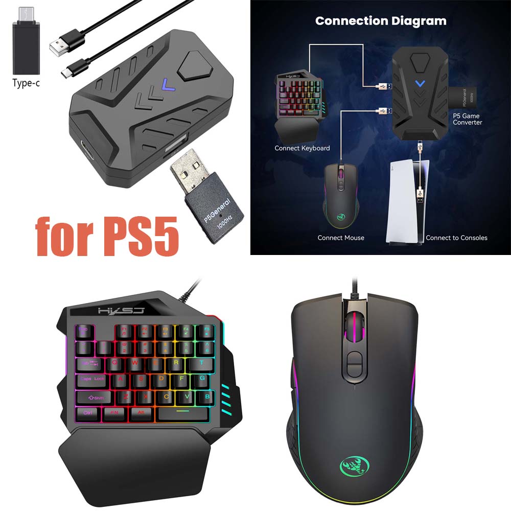 for PS5 Gaming Keyboard Mouse  – обзор и цена Gaming Keyboard Type C