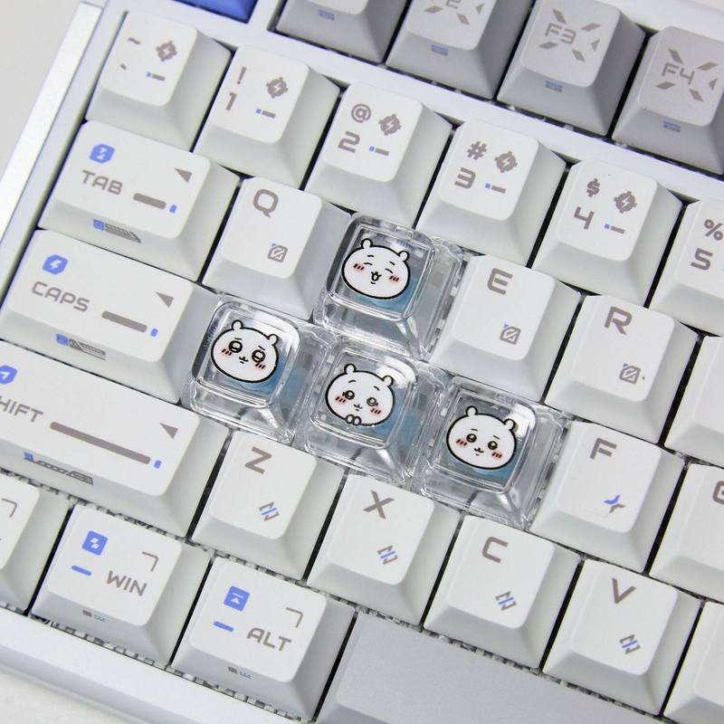 Chiikawa 4 Pcs Handmade Transp – обзор и цена Keyboard Gaming Transparent