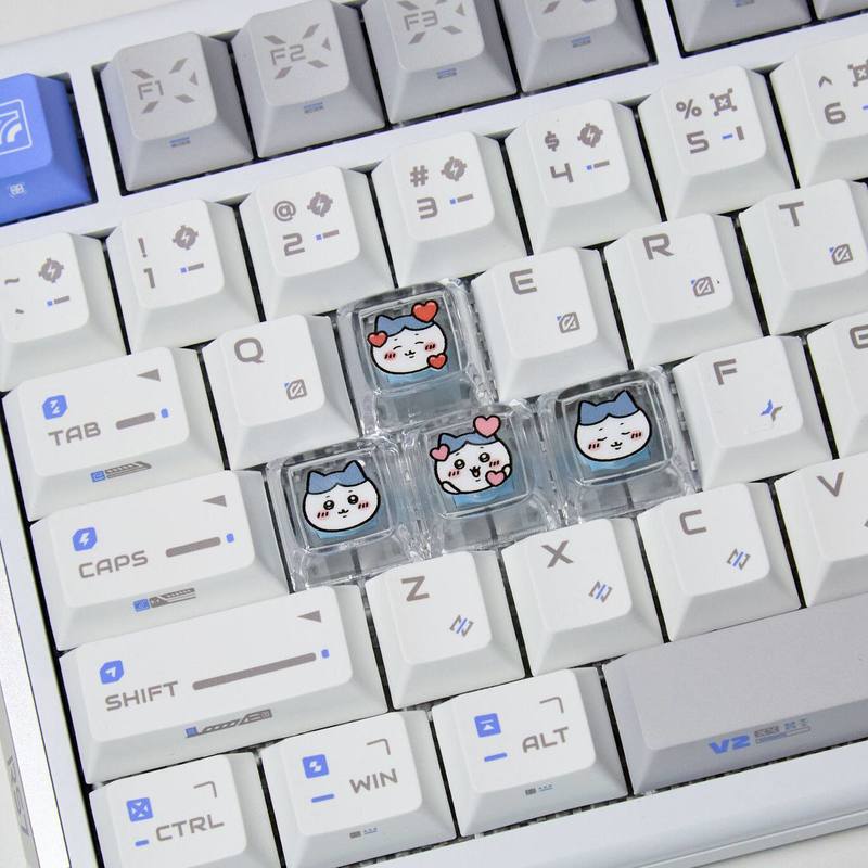 Chiikawa 4 Pcs Handmade Transp – обзор и цена Keyboard Gaming Transparent