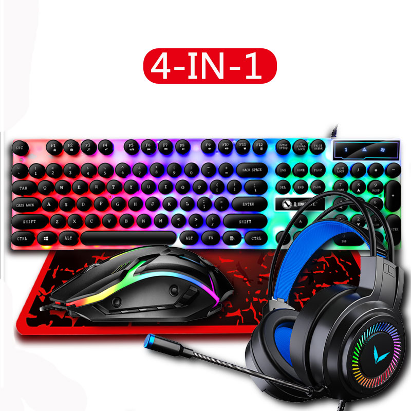 4 in 1 Gaming Keyboard and Mou – обзор и цена Gaming Keyboard Mouse And Headset Combo