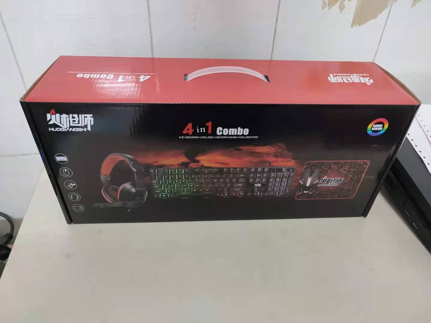 4 in 1 Gaming Keyboard and Mou – обзор и цена Gaming Keyboard Mouse And Headset Combo