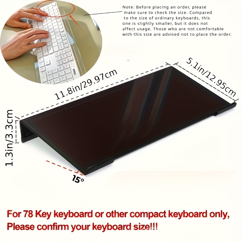 Acrylic keyboard stand, transp – обзор и цена Gaming Keyboard Ergonomics