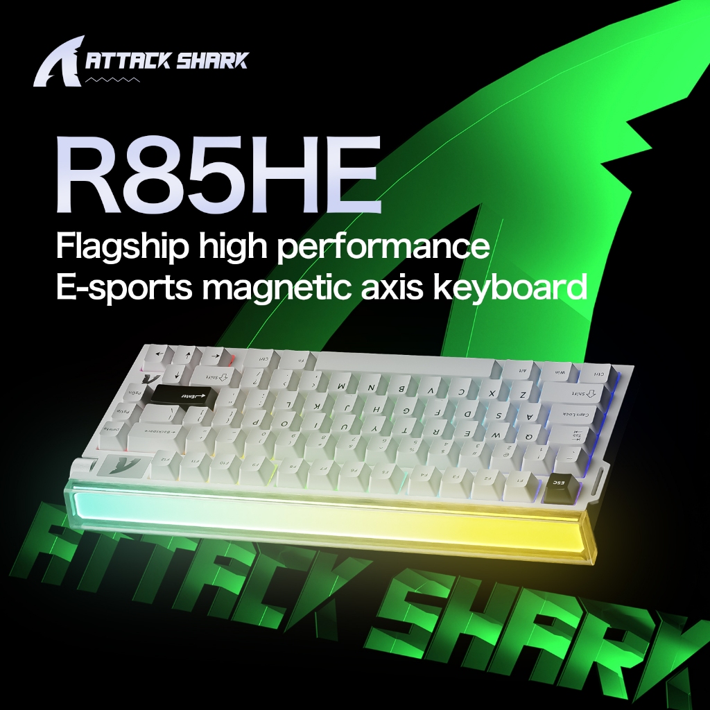 ATTACK SHARK R85HE Magnetic Ax – обзор и цена Gaming Keyboard Expensive