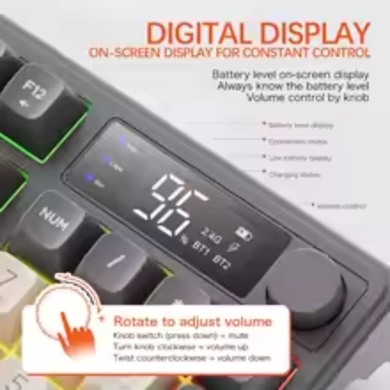 FreeWolf T96 Wireless Bluetoot – обзор и цена Gaming Keyboard And Mouse Set