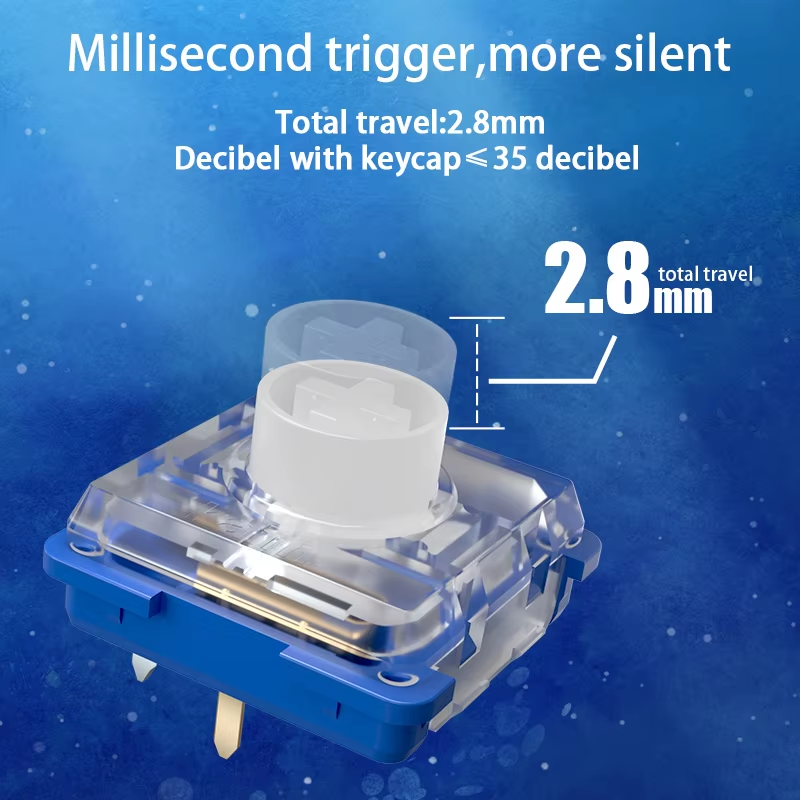 Kailh Deep Sea Silent Mini Hit – обзор и цена Gaming Keyboard No Rgb