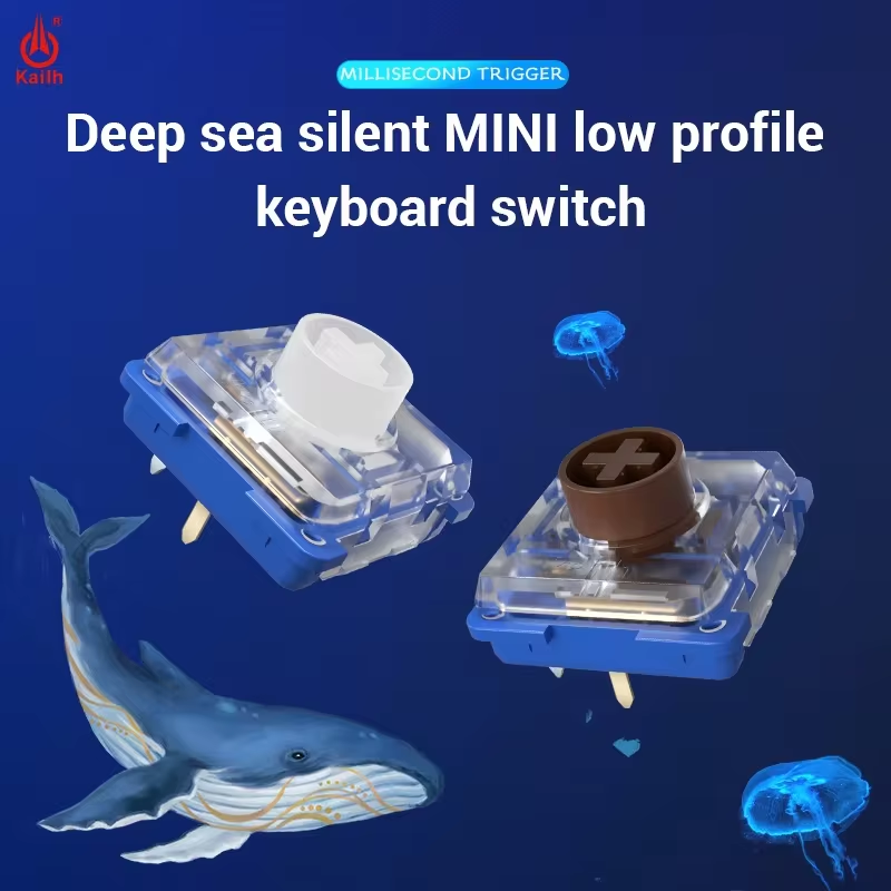 Kailh Deep Sea Silent Mini Hit – обзор и цена Gaming Keyboard No Rgb