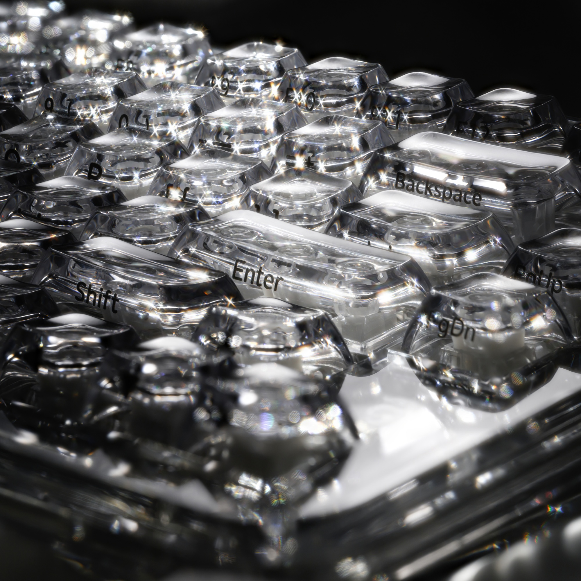 XVX Crystal Transparent SA Pro – обзор и цена Gaming Keyboard No Rgb
