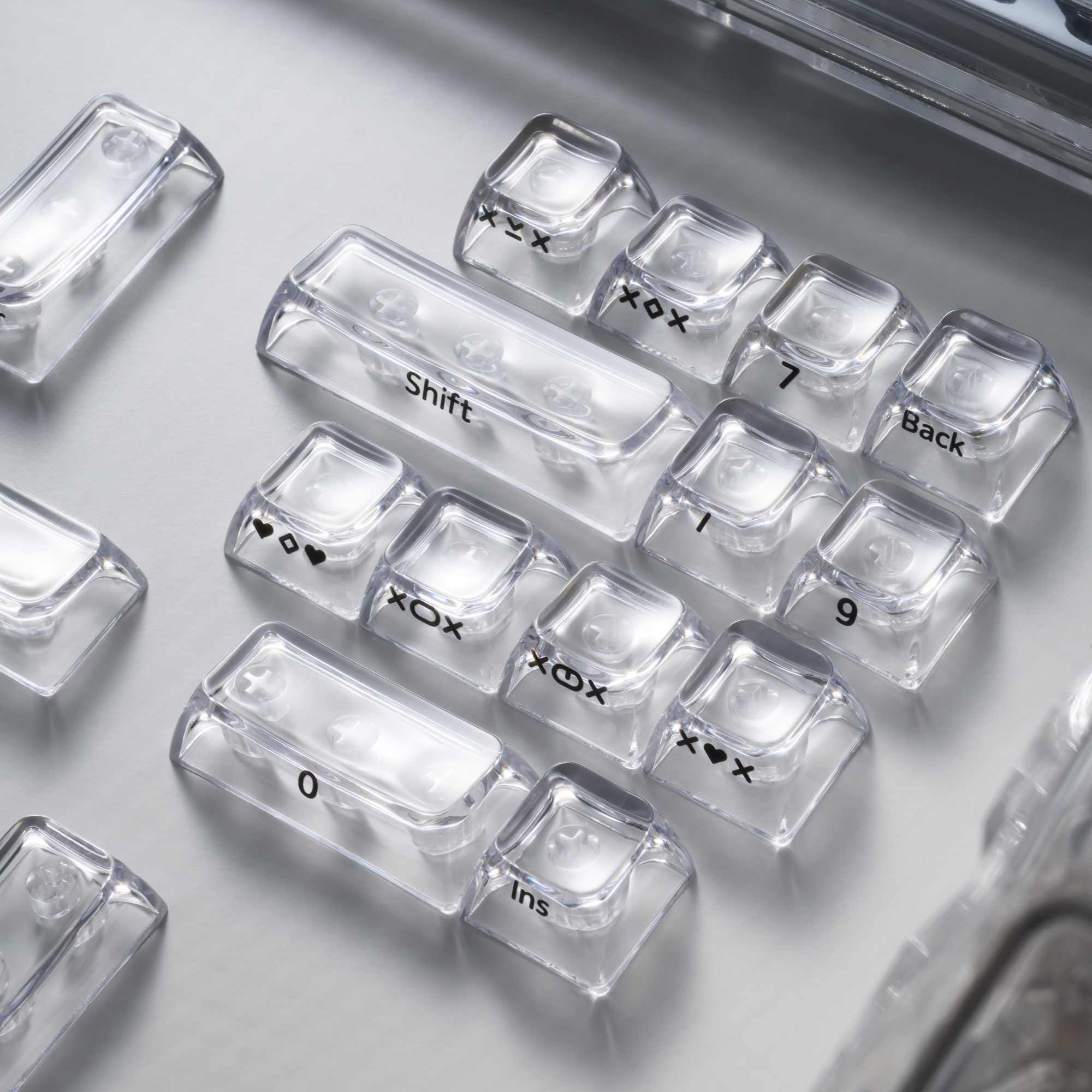 XVX Crystal Transparent SA Pro – обзор и цена Gaming Keyboard No Rgb
