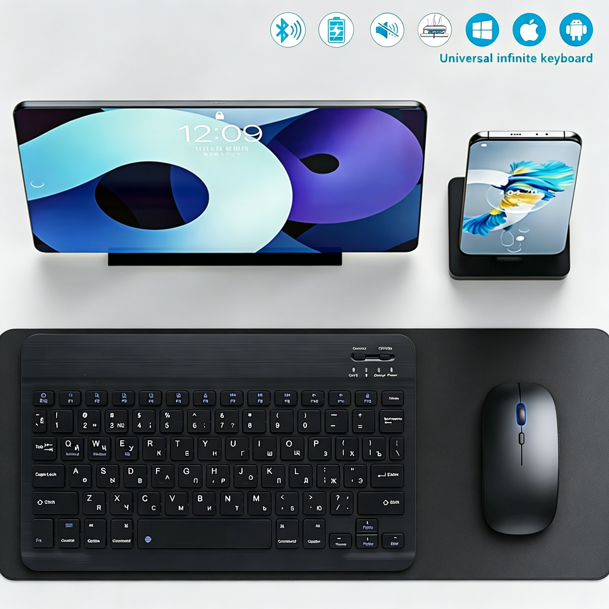 Bluetooth Wireless Keyboard Mo – обзор и цена Gaming Keyboard Wireless