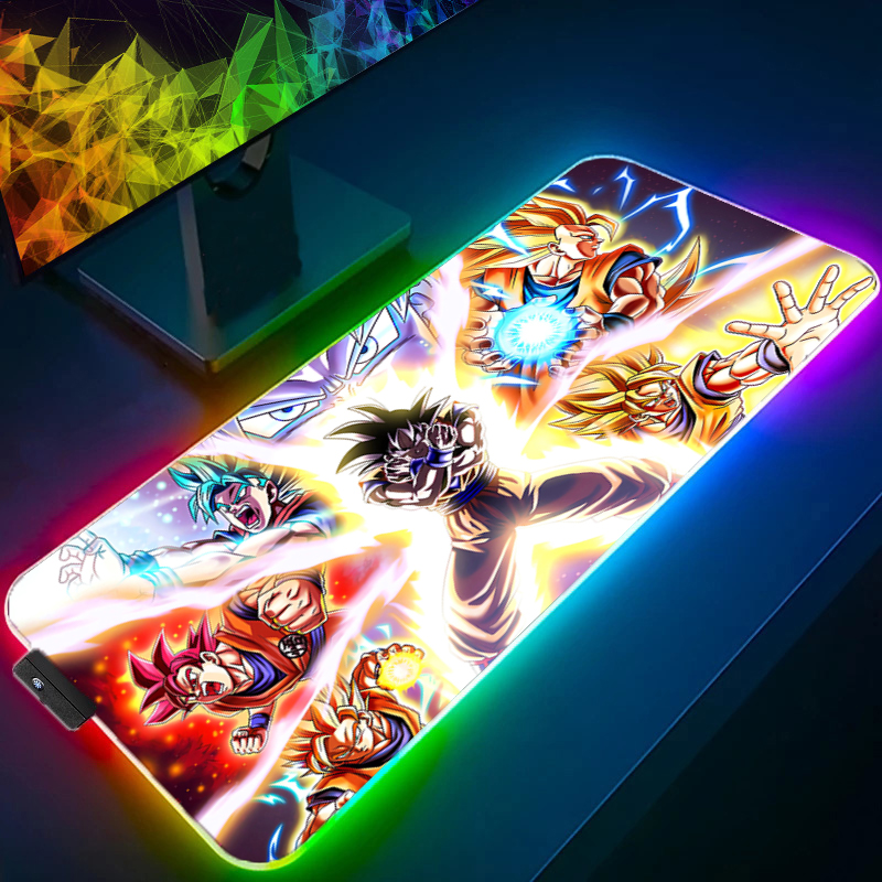 LED Mouse pad Dragon Ball Comp – обзор и цена Gaming Keyboard No Rgb