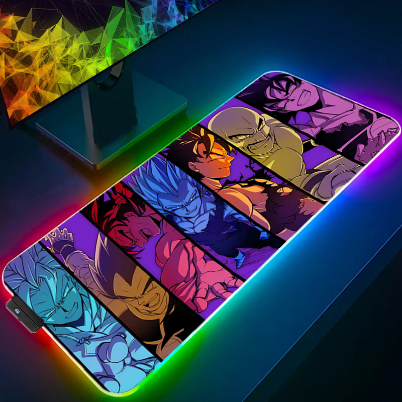 LED Mouse pad Dragon Ball Comp – обзор и цена Gaming Keyboard No Rgb