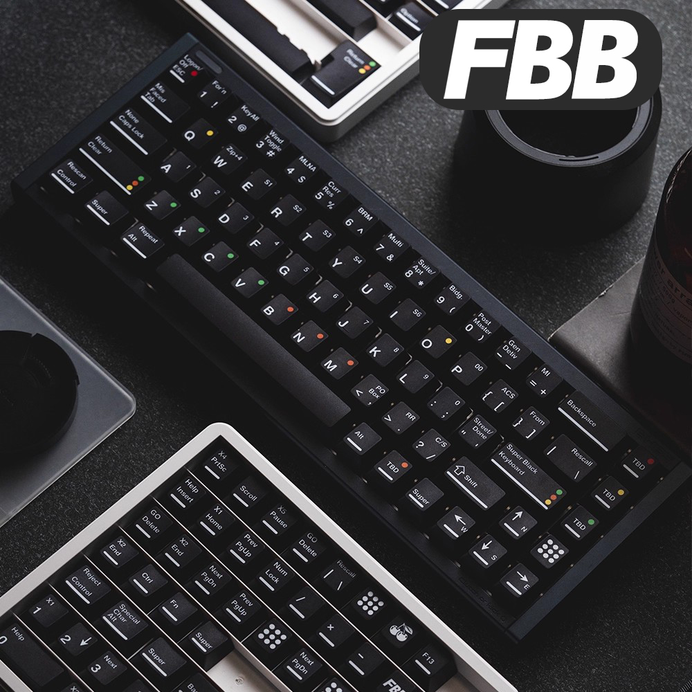 FBB Keycaps SBK Ultra Black PB – обзор и цена Gaming Keyboard Magnetic Switches
