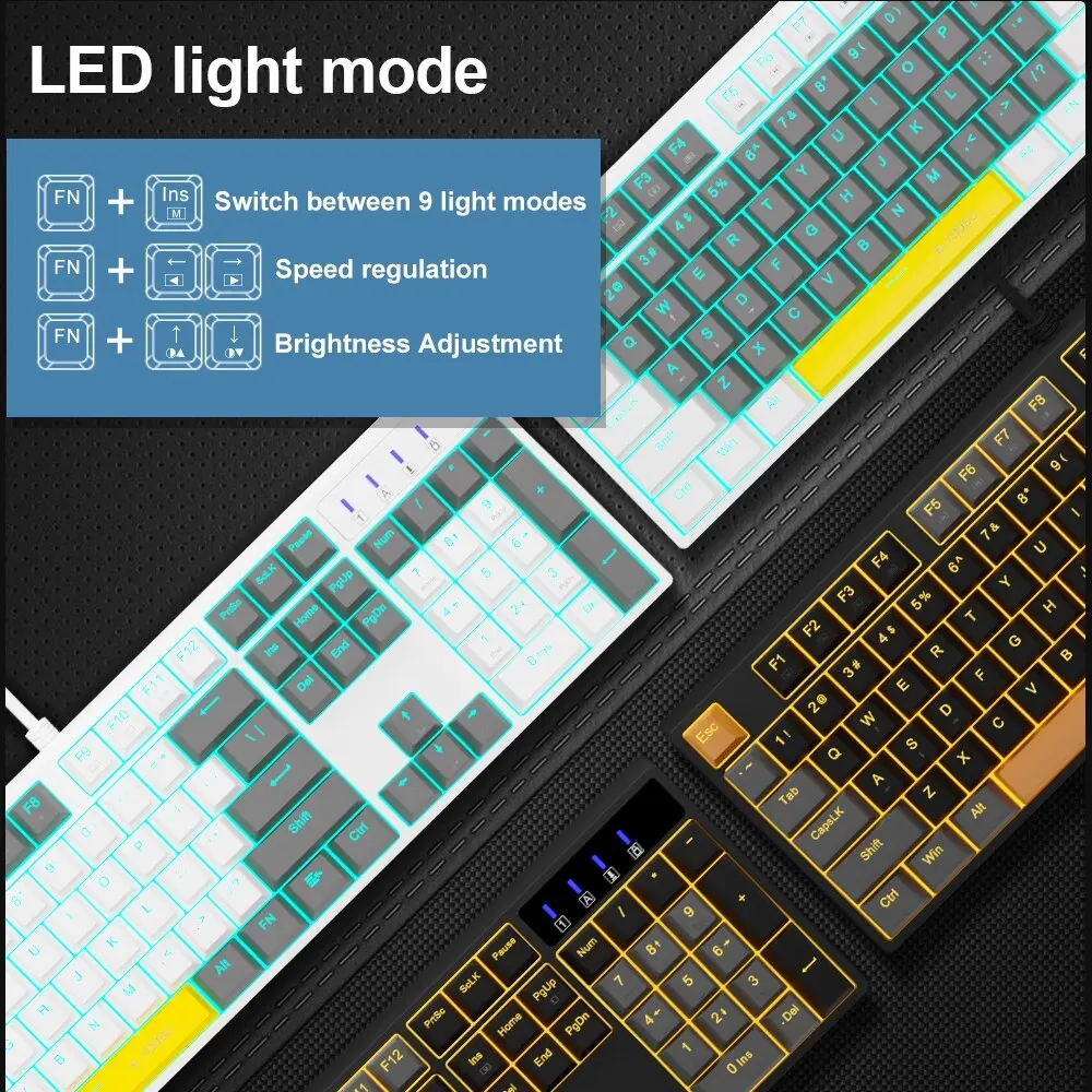 E-YOOSO Z14 USB Mechanical Gam – обзор и цена Gaming Keyboard E Yooso