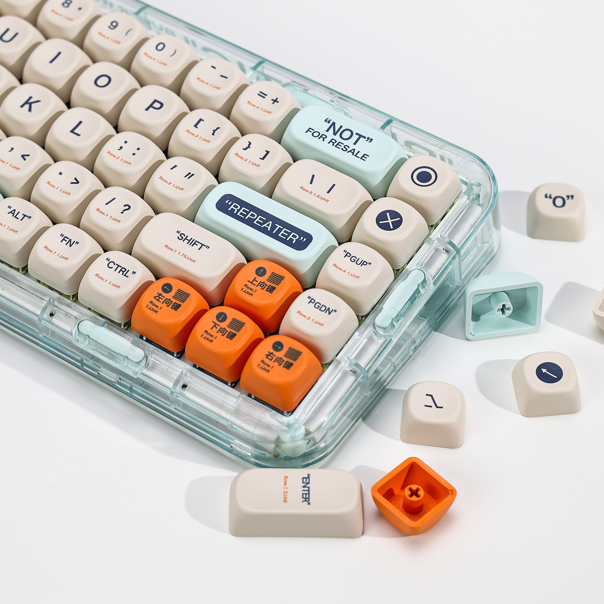 KBDiy KOA Profile Retro Plasti – обзор и цена Gaming Keyboard Number Pad