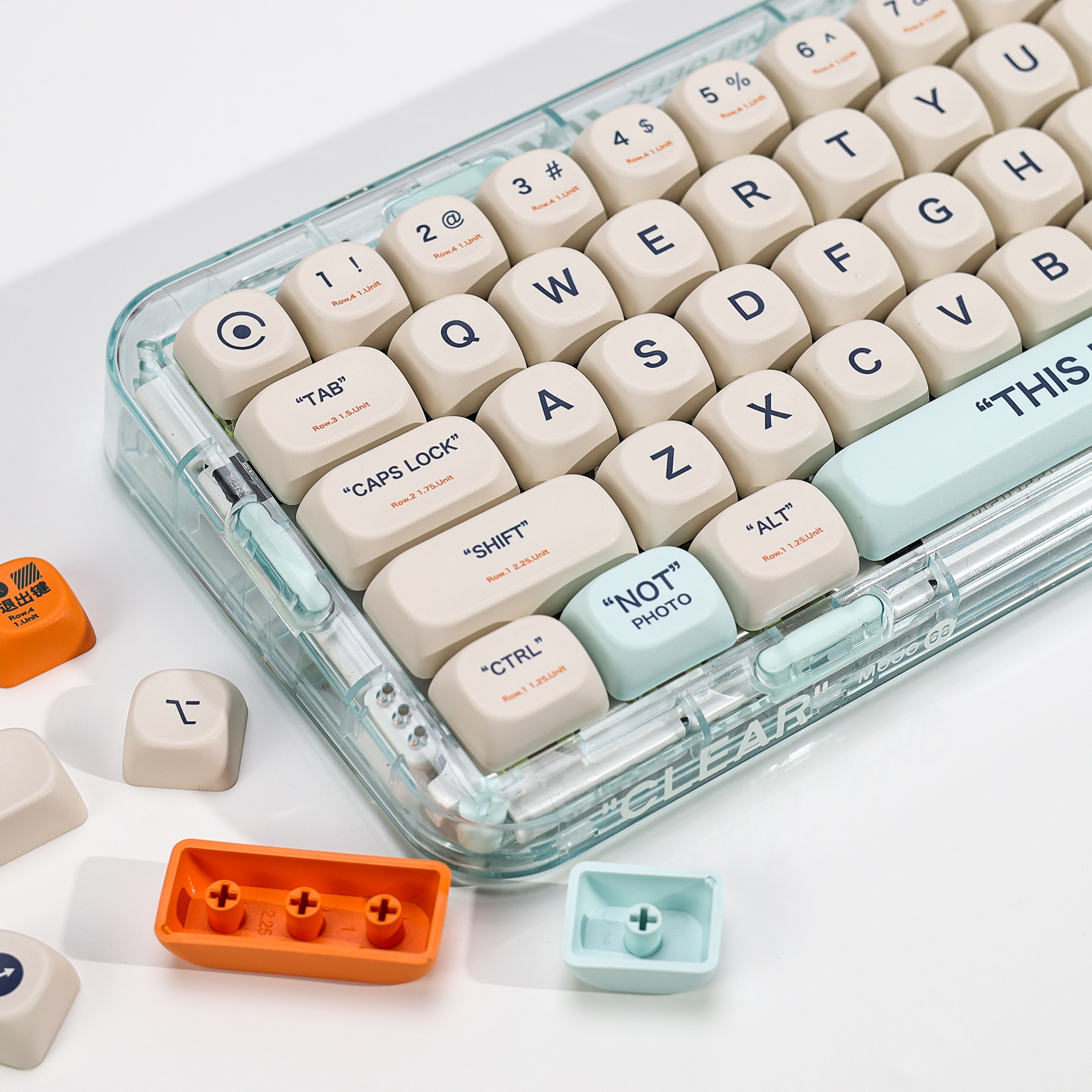 KBDiy KOA Profile Retro Plasti – обзор и цена Gaming Keyboard Number Pad