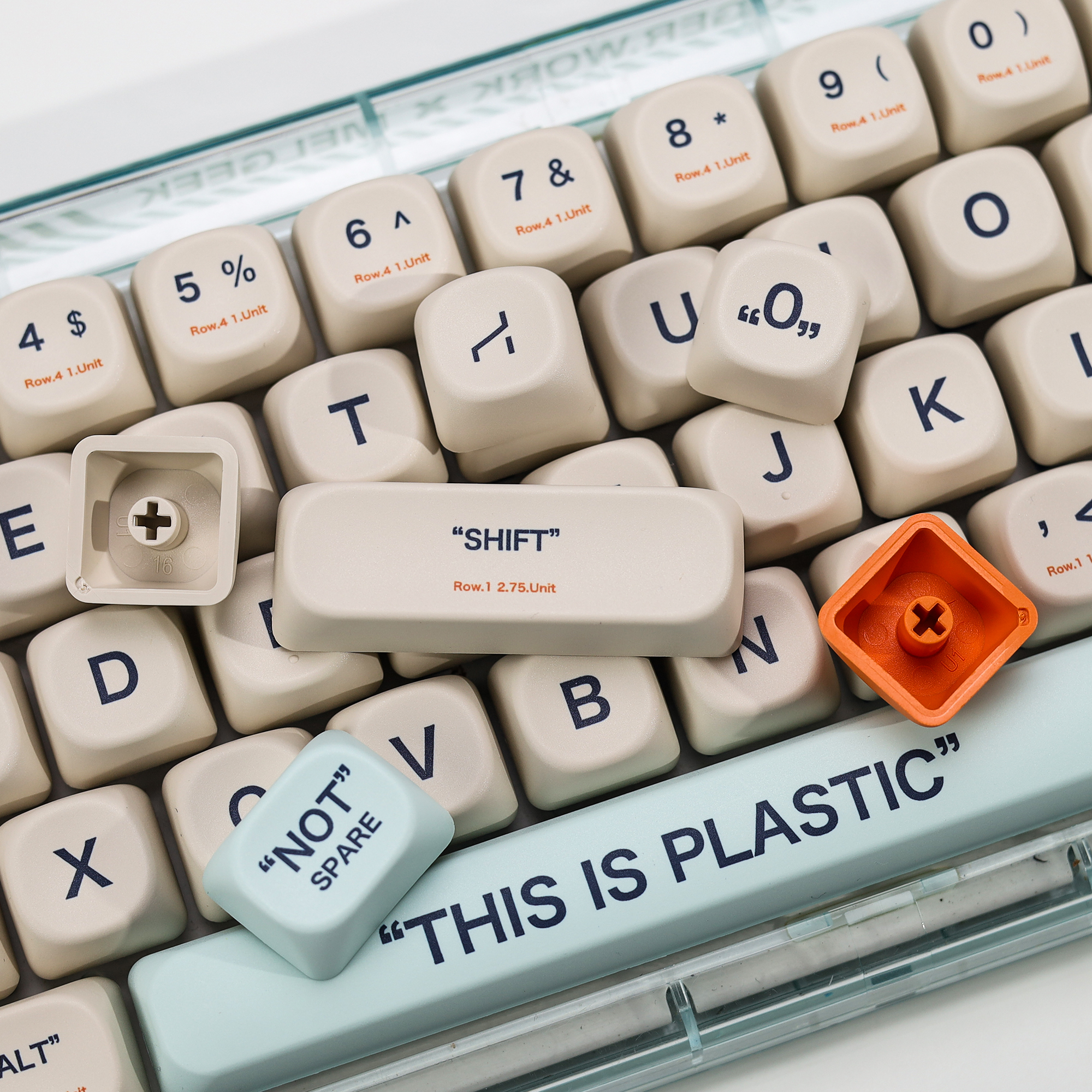 KBDiy KOA Profile Retro Plasti – обзор и цена Gaming Keyboard Number Pad