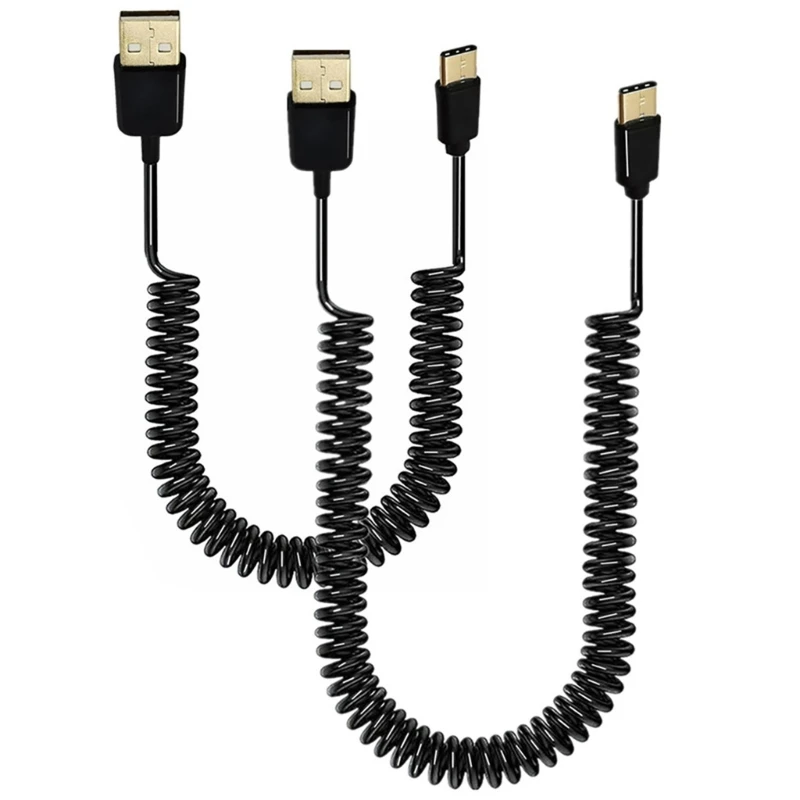 USB 3.1 Type-C Male To USB 2.0 – обзор и цена Coiled Usb Cable
