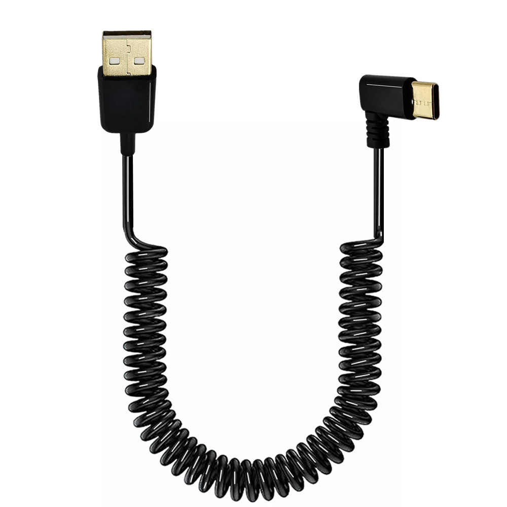 USB 3.1 Type-C Male To USB 2.0 – обзор и цена Coiled Usb Cable