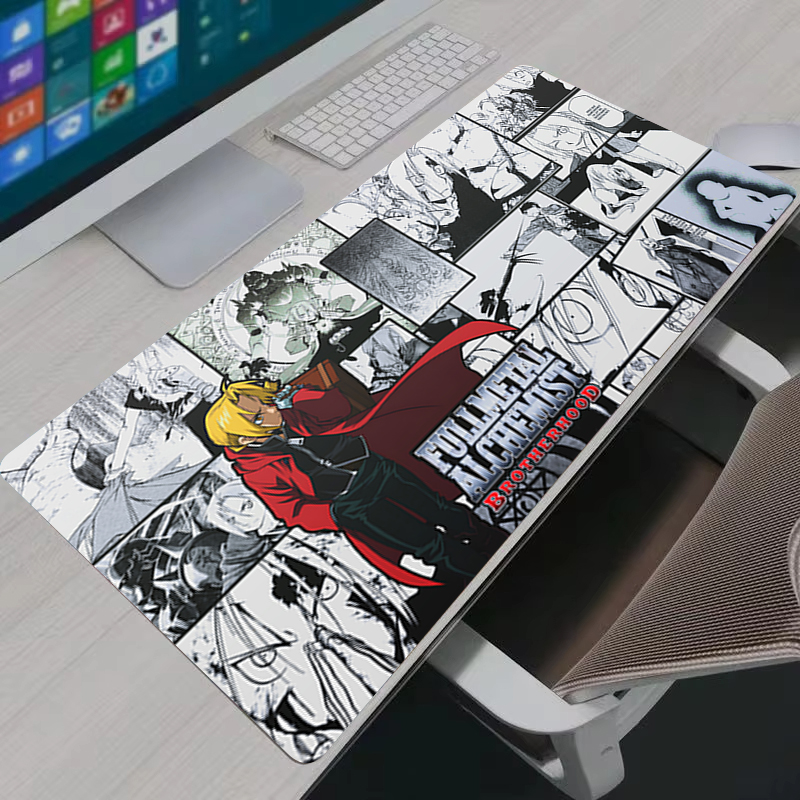 Mouse Pad Large Fullmetal Alch – обзор и цена Gaming Keyboard Easy To Clean