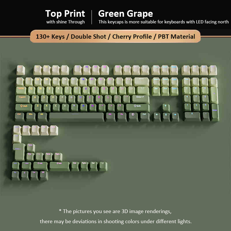 Green Grape Top-lit RGB Backli – обзор и цена Gaming Keyboard No Rgb