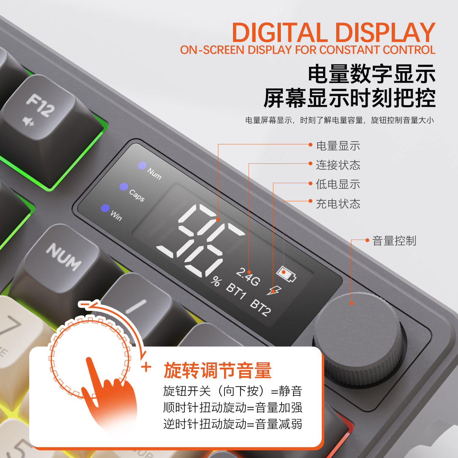 Hot Free Wolf T96 Wireless Dua – обзор и цена Gaming Keyboard Wireless
