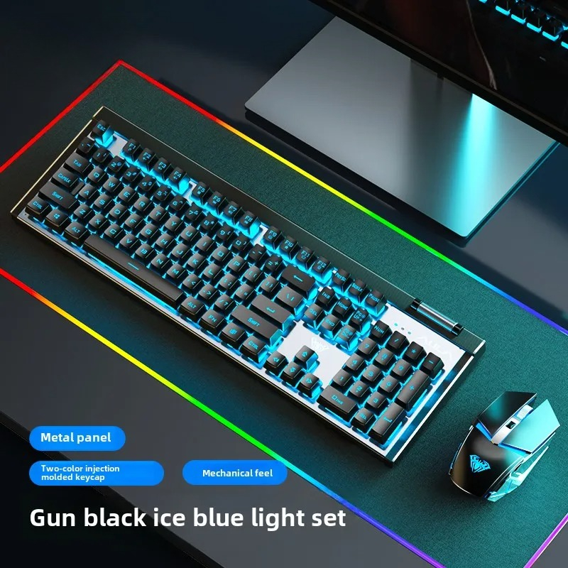 Accessories with 1600 DPI for  – обзор и цена Gaming Keyboard And Mouse Set