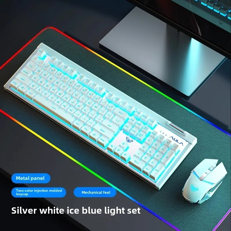 Accessories with 1600 DPI for  – обзор и цена Gaming Keyboard And Mouse Set