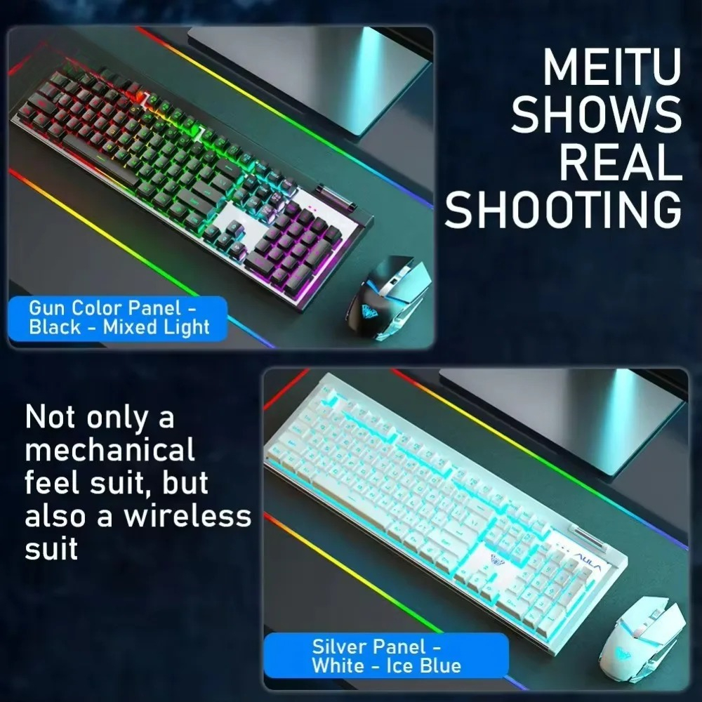 Accessories with 1600 DPI for  – обзор и цена Gaming Keyboard And Mouse Set