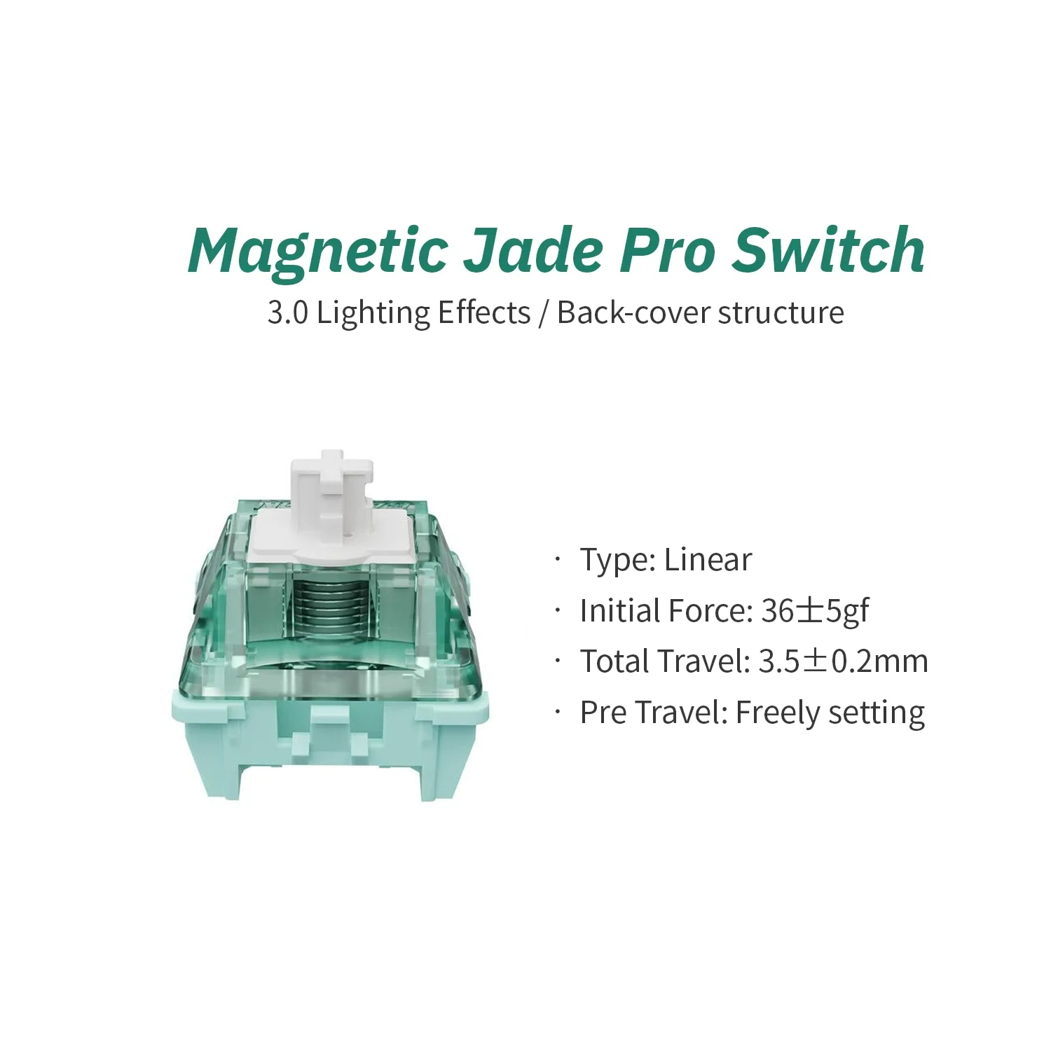 Gateron Magnetic Jade Pro Swit – обзор и цена Gaming Keyboard Magnetic Switches