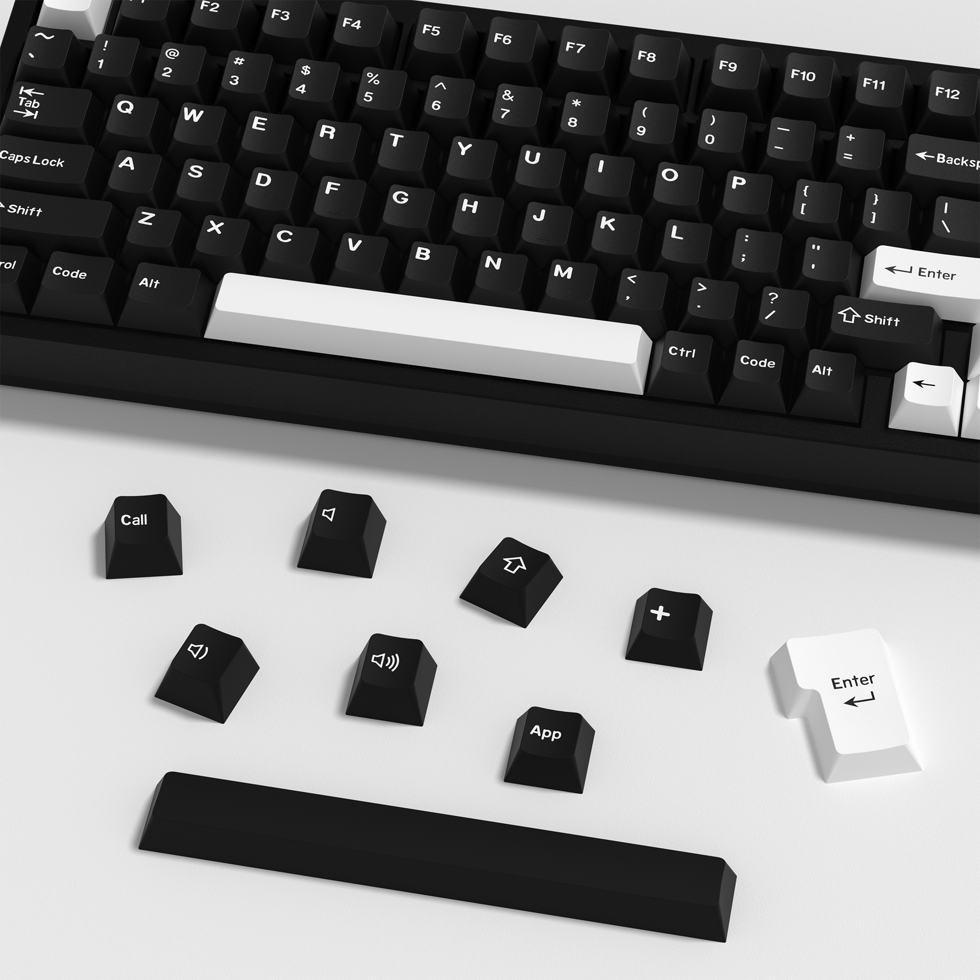 KBDiy GMK WOB Keycap Cherry Pr – обзор и цена Gaming Keyboard Number Pad