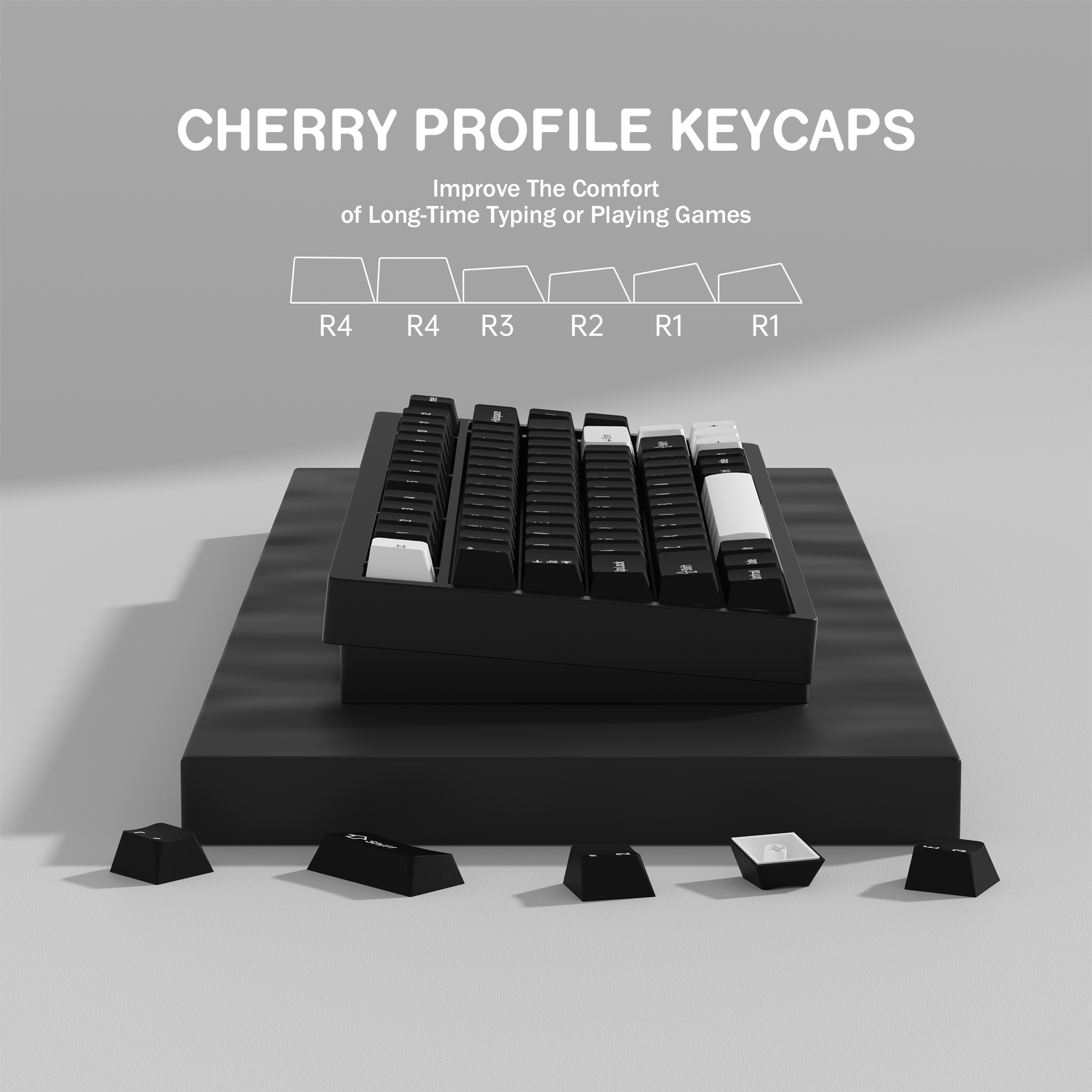 KBDiy GMK WOB Keycap Cherry Pr – обзор и цена Gaming Keyboard Number Pad