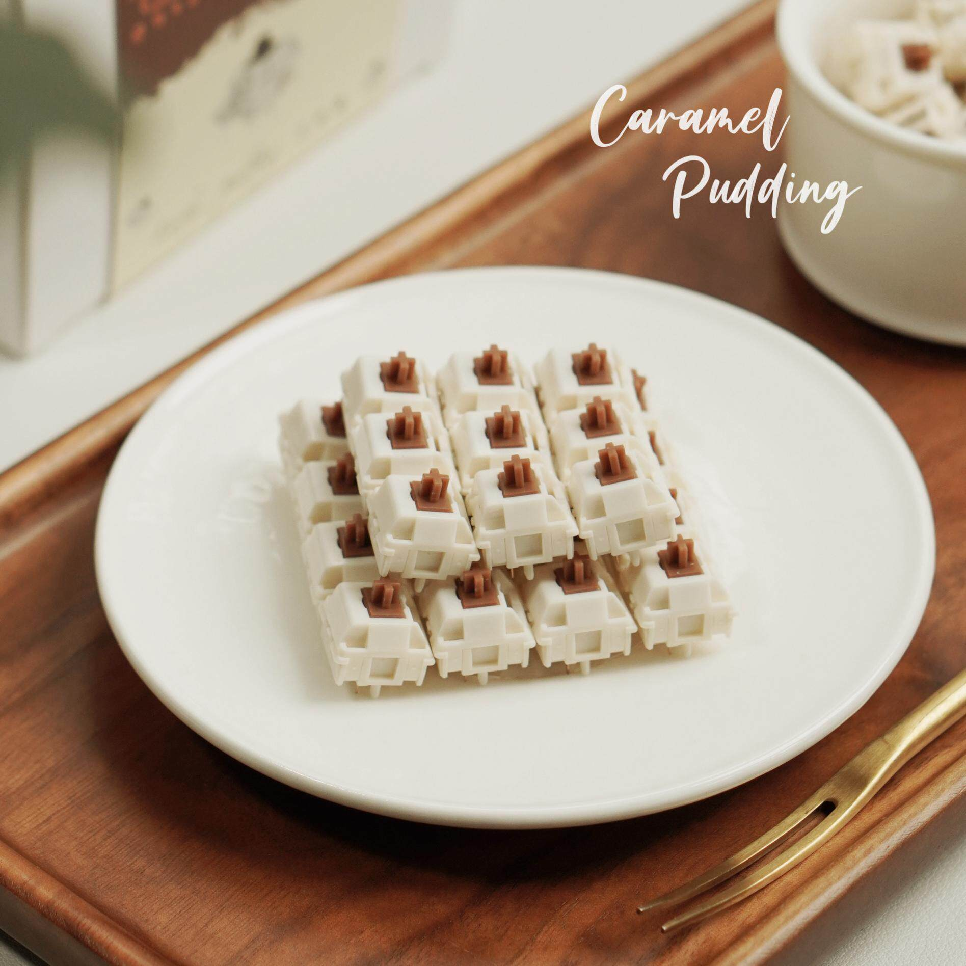 HMX Caramel Pudding V2 Switch  – обзор и цена Gaming Keyboard Thocky