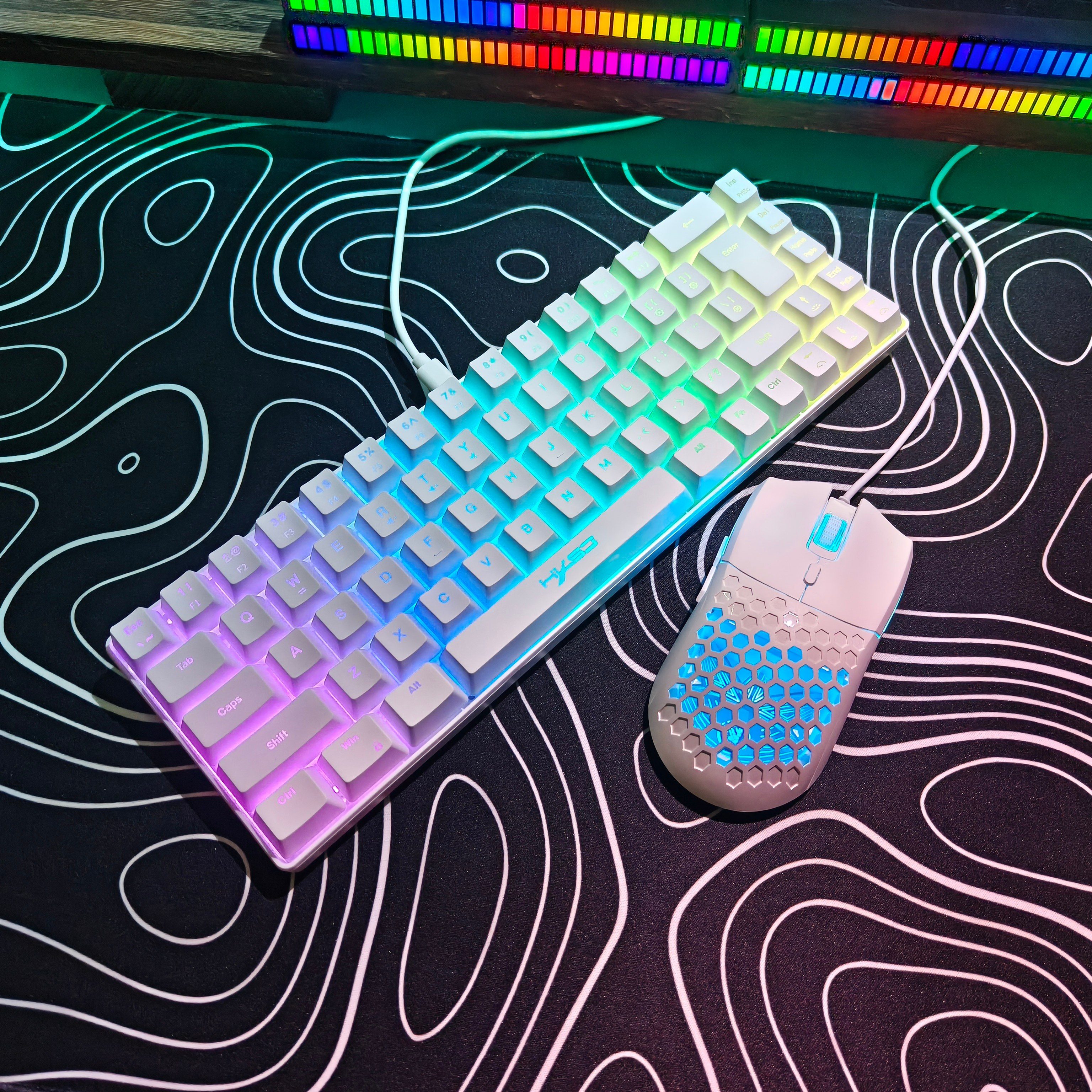 Compact HXSJ 68-key mouse and  – обзор и цена Gaming Keyboard And Mouse Set