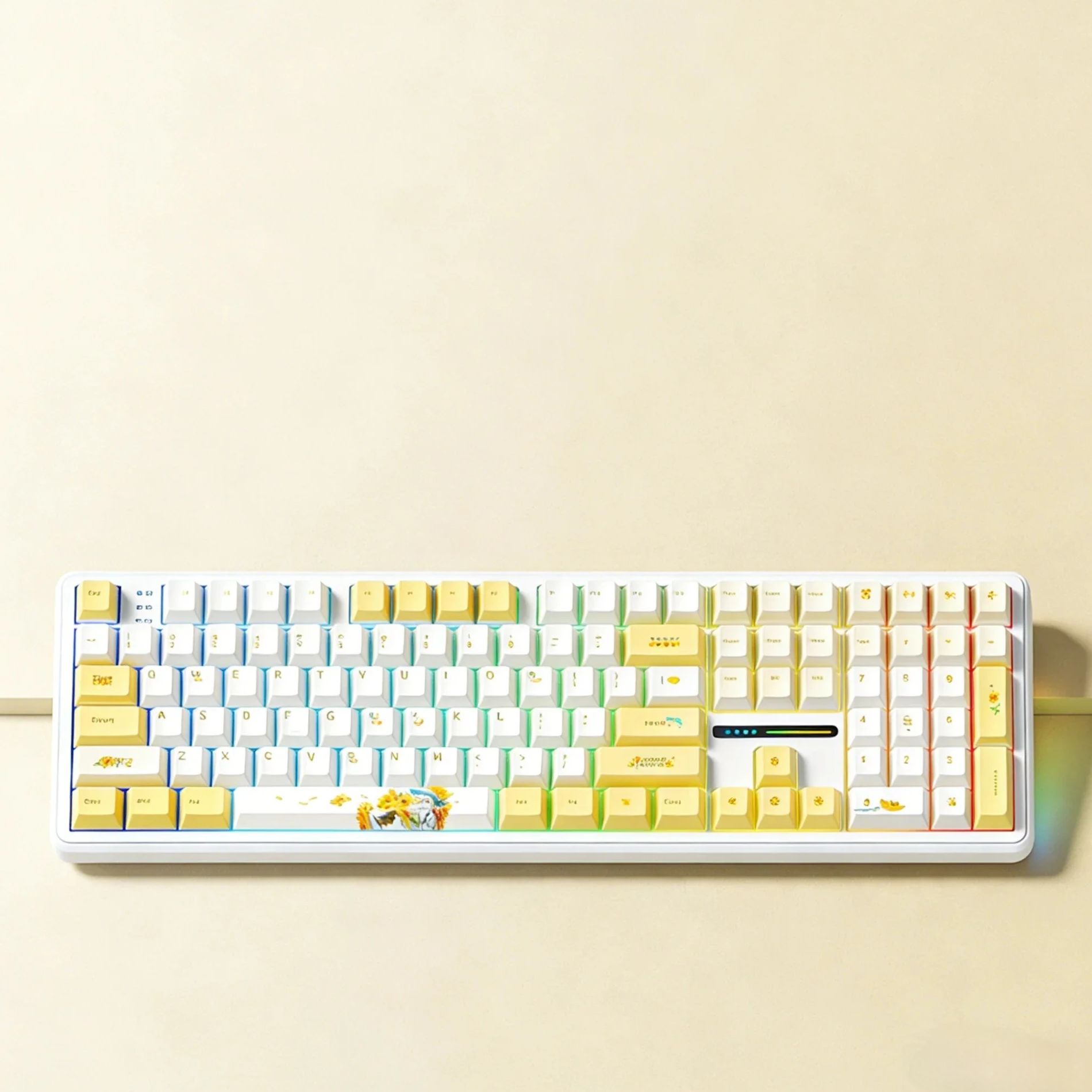 AULA F108 Wireless Keyboard Lo – обзор и цена Gaming Keyboard No Noise