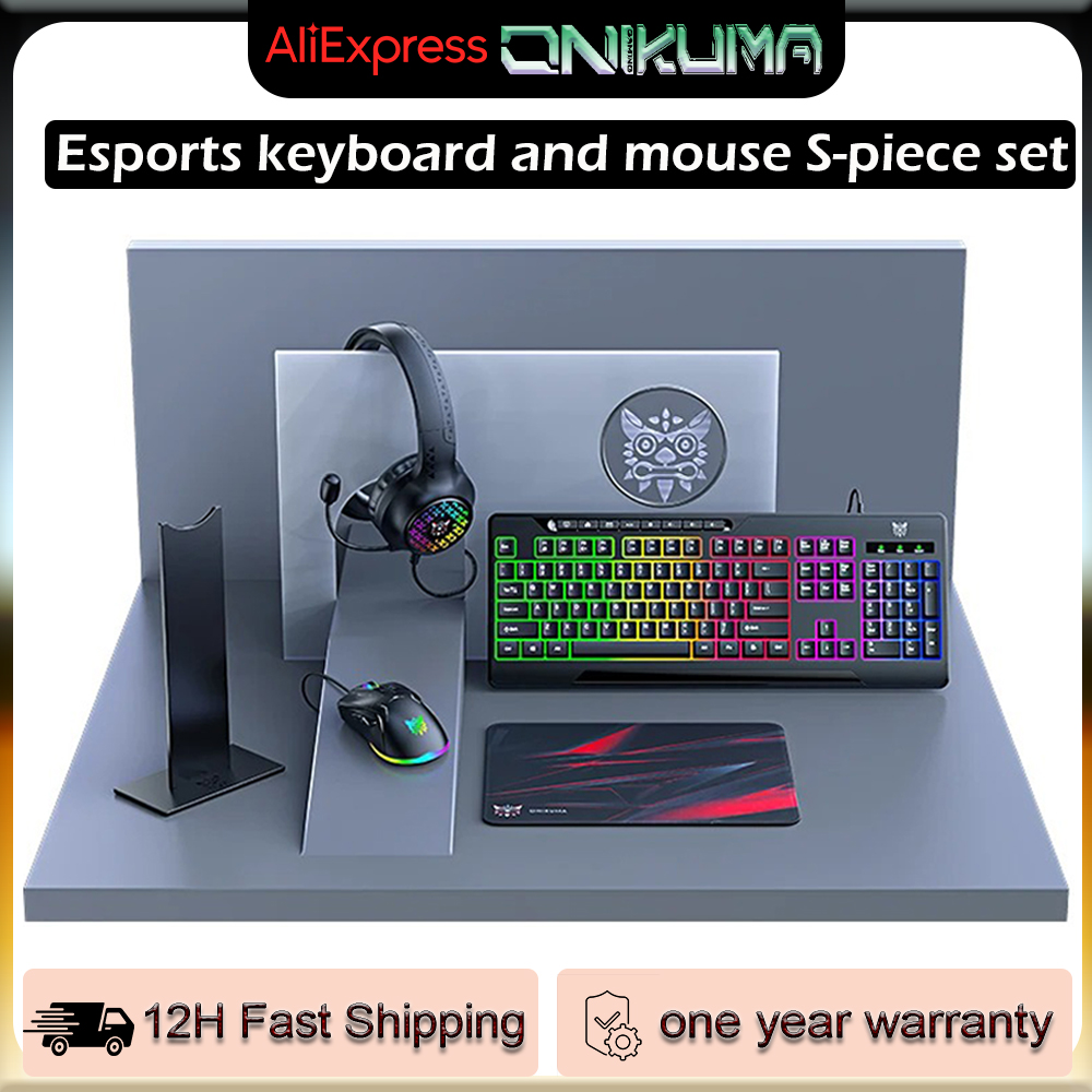 Computer Mouse and Gaming Keyb – обзор и цена Gaming Keyboard Mouse And Headset Combo