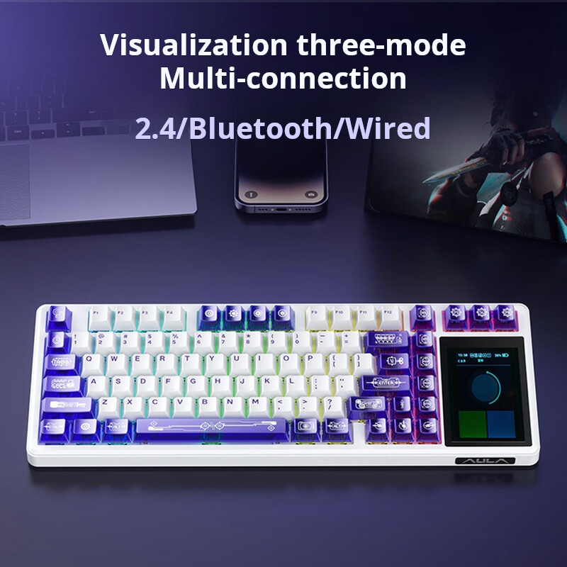 AULA L99 Intelligent Screen Me – обзор и цена Gaming Keyboard Expensive