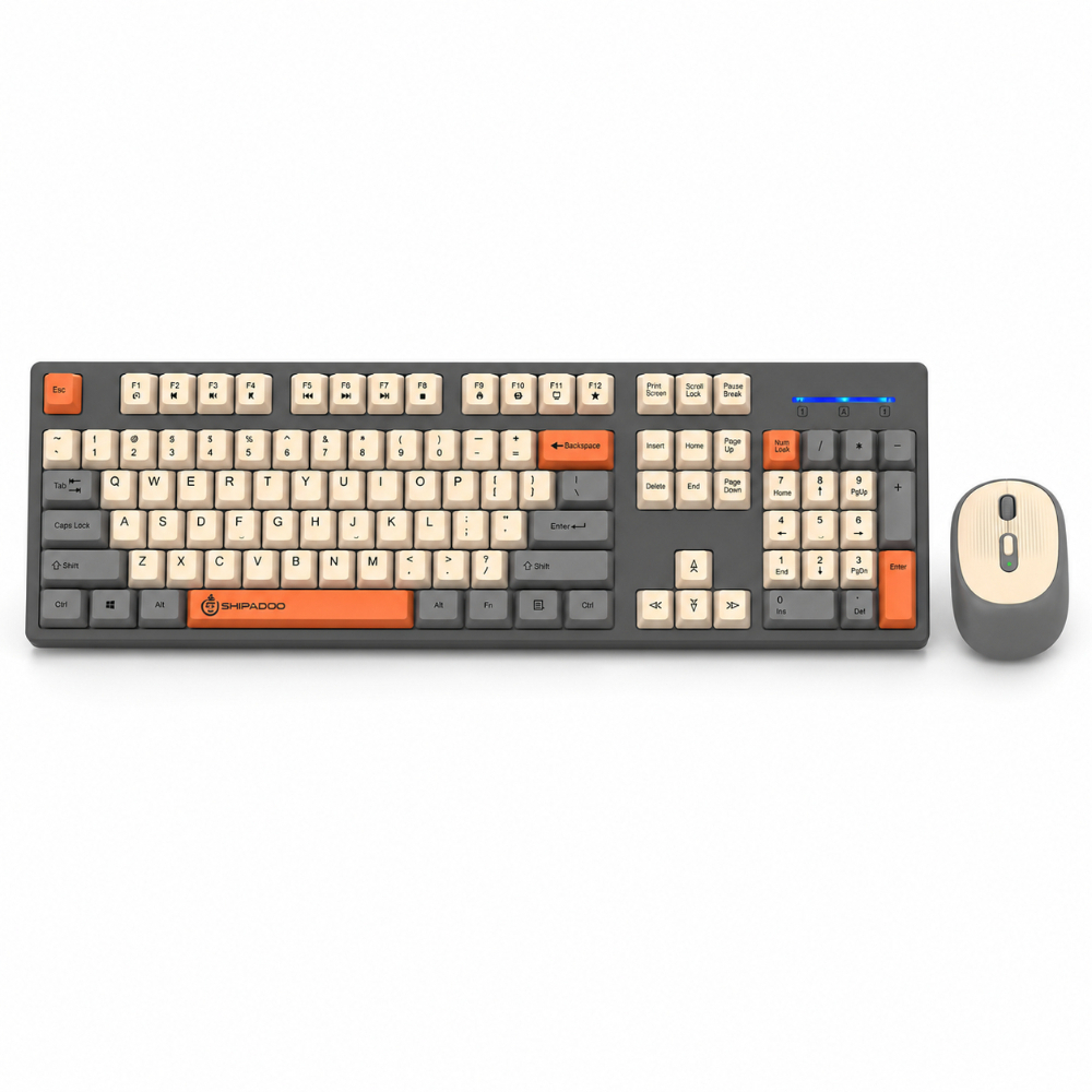 SHIPADOO W1060 2.4G Wireless G – обзор и цена Gaming Keyboard And Mouse Set