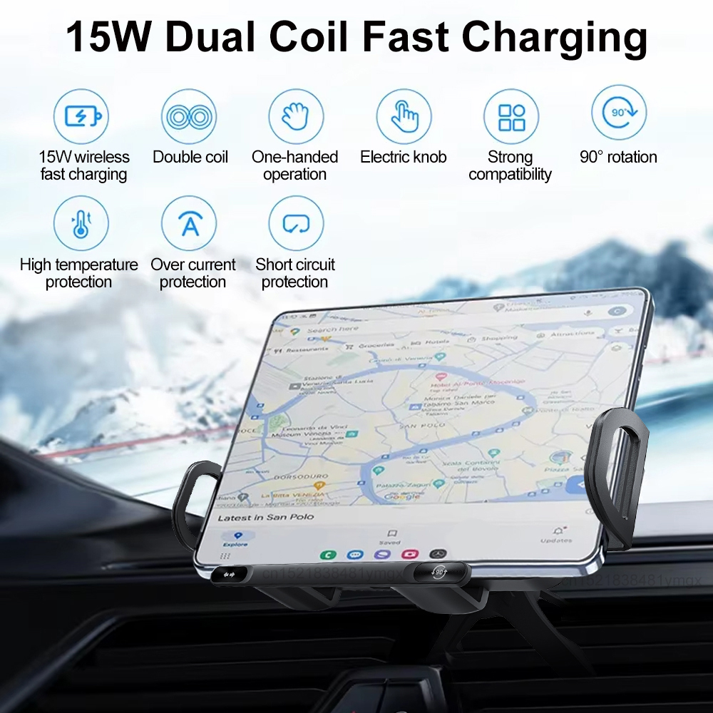 Car Wireless Charger Dual Coil – обзор и цена Coiled Usb Cable