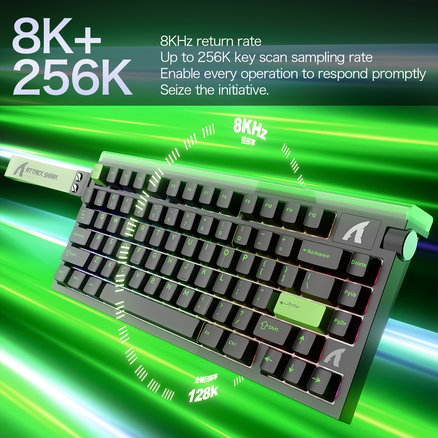 ATTACK SHARK R85 HE Wired 8KHz – обзор и цена Gaming Keyboard Expensive