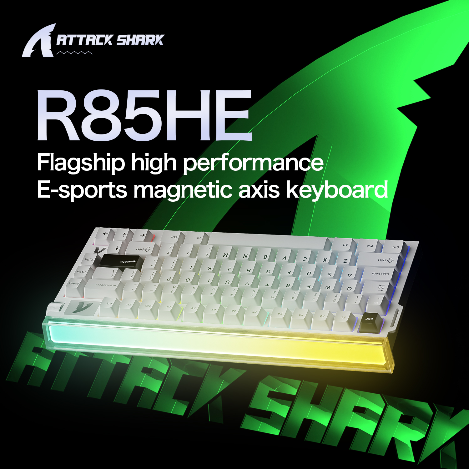 ATTACK SHARK R85 HE Wired 8KHz – обзор и цена Gaming Keyboard Expensive