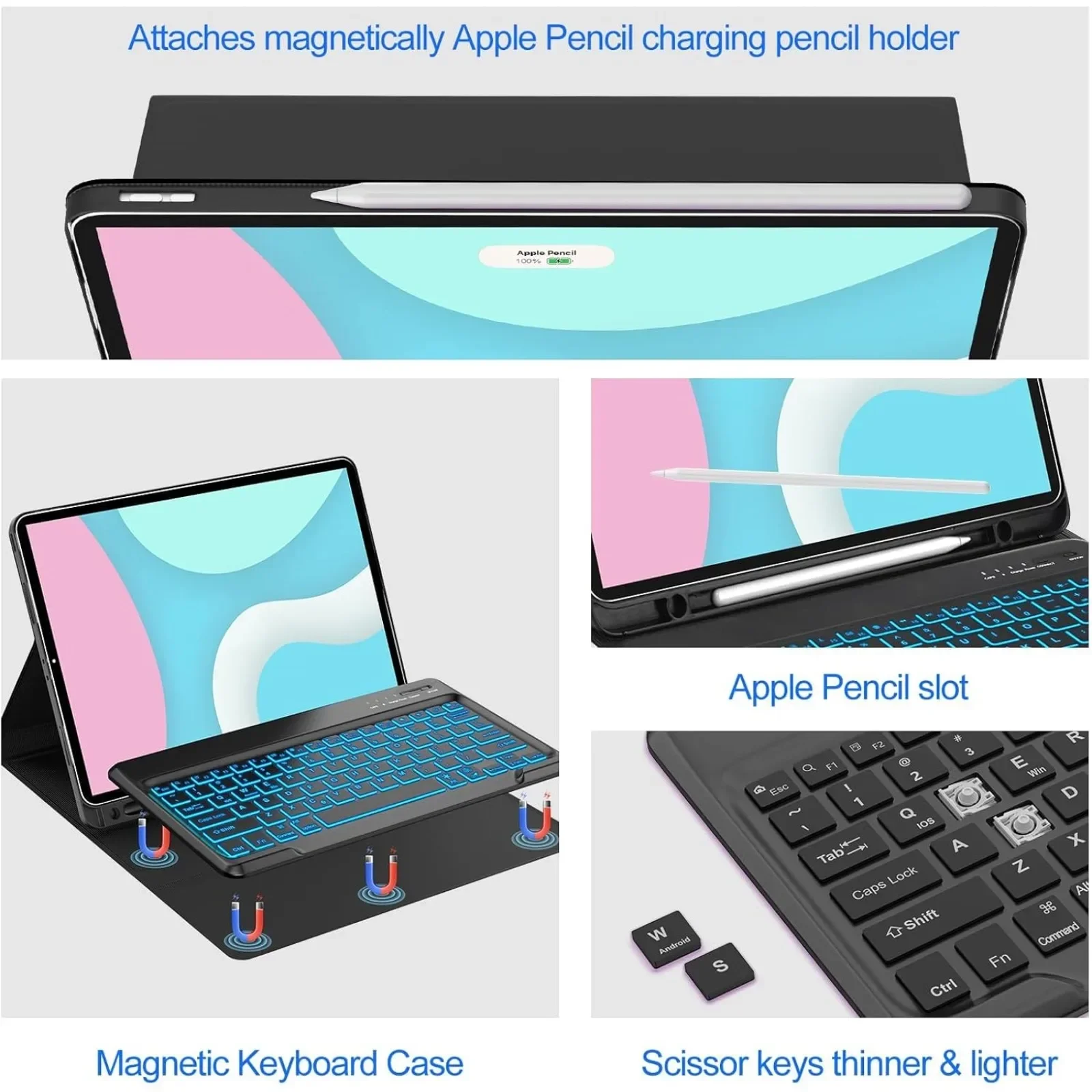 Keyboard Case & Mouse for Xiao – обзор и цена Gaming Keyboard Wireless