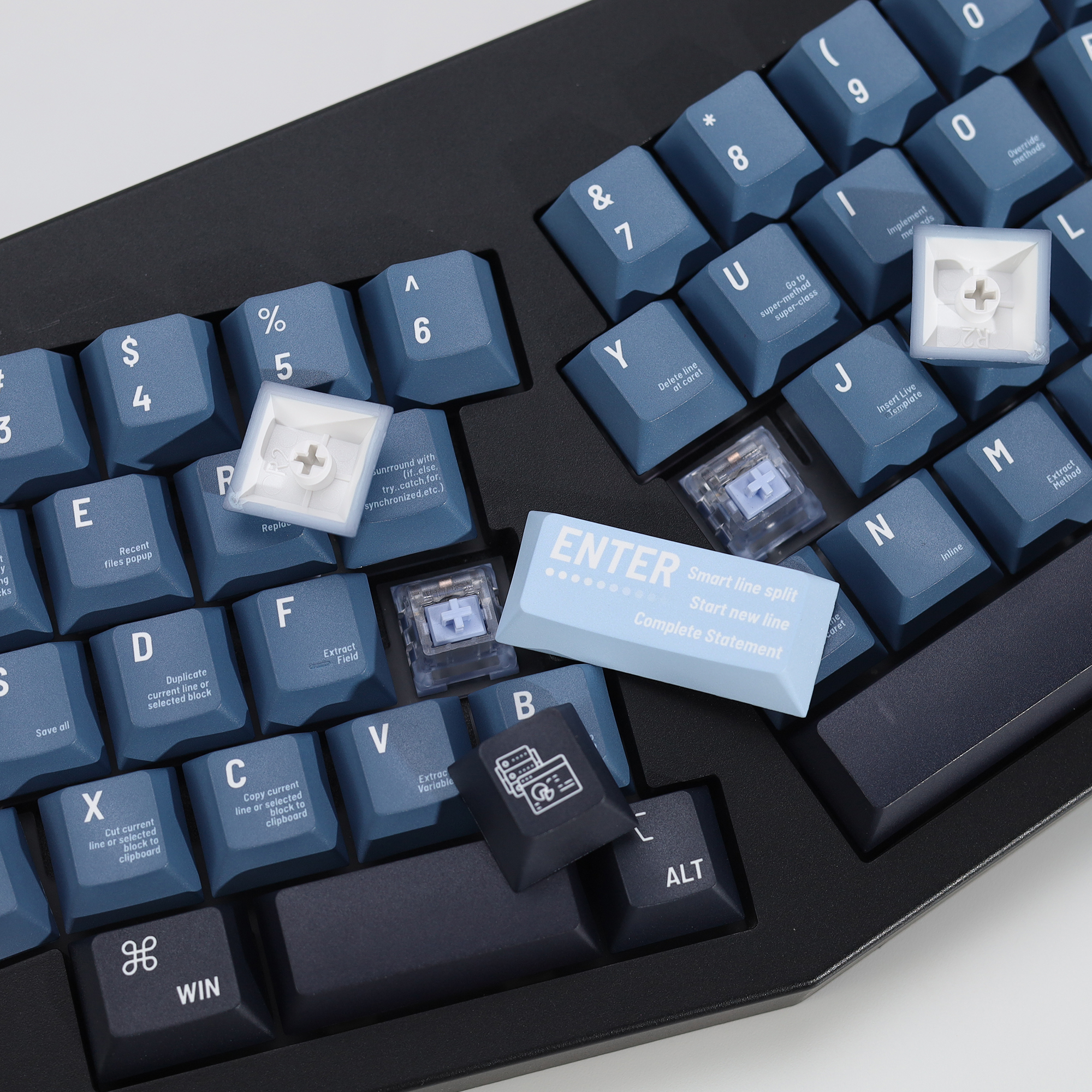 KBDiy Black Programmer Keycap  – обзор и цена Gaming Keyboard Magnetic Switches