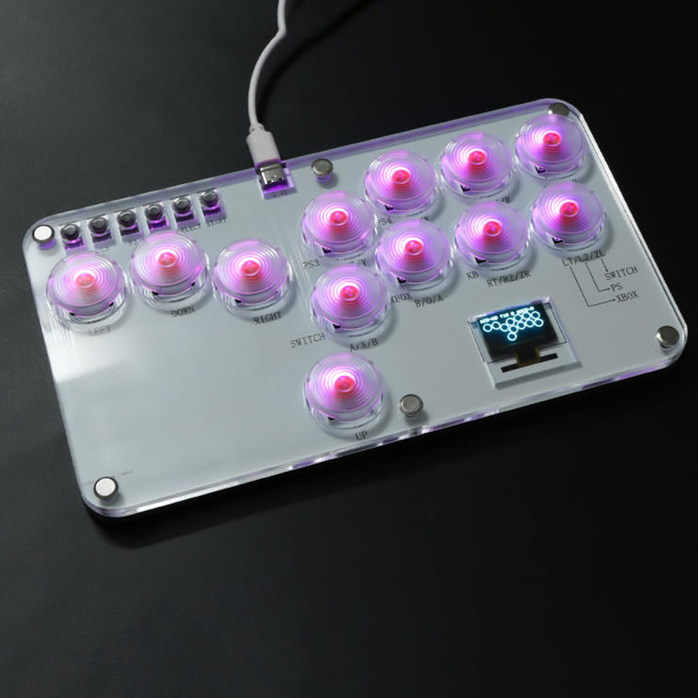 Arcade Joystick 12Keys All-But – обзор и цена Gaming Keyboard No Rgb