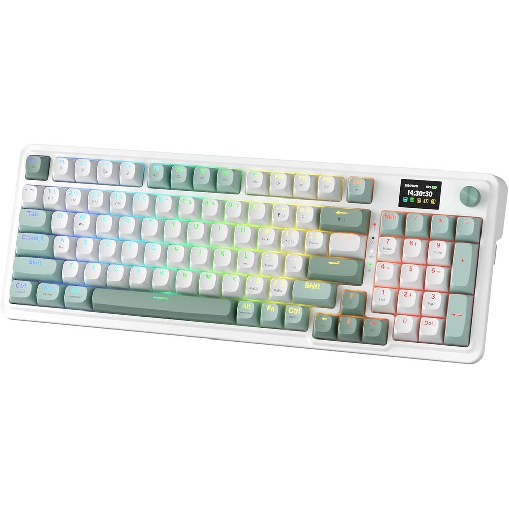 95-Key Mechanical Gaming Keybo – обзор и цена Gaming Keyboard No Noise